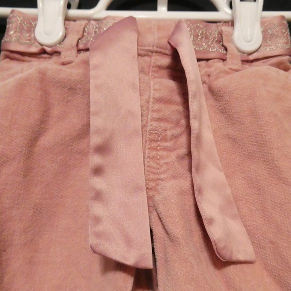 OLD NAVY | 18-24 months | Pants with Front Silver and Ribbon Waistband Design - Picture 5 of 11
